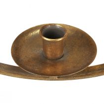 Product Candle holder for hanging metal decoration gold vintage Ø38/H48cm