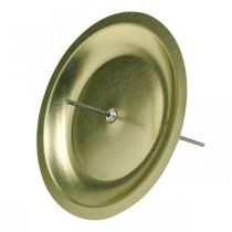 Product Candle Holder 8cm Gold 16 Pcs