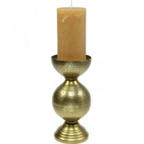 Product Candle holder oriental tealight holder metal 25cm