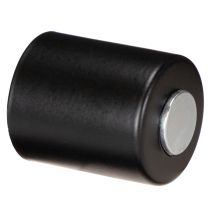 Product Candle Holders with Magnet Matte Black 4cm Set of 4