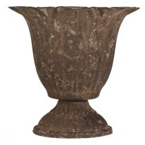Product Candle holder trophy antique candle holder metal Ø10cm H9.5cm
