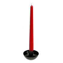 Candlestick black Ø8cm H5cm