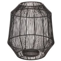 Product Black Decorative Lantern Wire Basket Modern style Ø24cm H28cm
