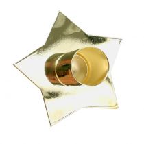 Product Candlestick star gold Ø2.2cm 4pcs