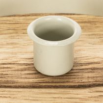 Product Candle Holder for Four Taper Candles Round Wooden Tray 25cm