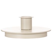 Product Round Cream Candle Holders for Taper Candles 10cm Set of 2
```html
<h2>Round Cream Candle Holders for Taper Candles</h2>
<p>
This set of two round candle holders is designed to hold taper candles with a diameter of up to 21mm. Made from sturdy metal a