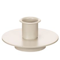 Product Candle Holders Metal Beige Matte Set of 3 for Taper Candles 8cm