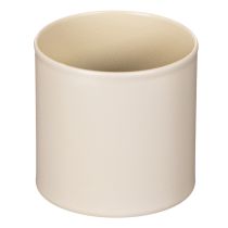 Product Set of 4 Magnetic Metal Candle Holders for Thick Taper Candles 4cm Cream/Taupe