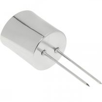 Product Candle holder for sticking silver tealight holder Ø5cm 4 pcs