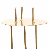 Product Candle holder to stick gold Ø6.5cm 12pcs