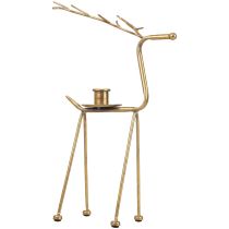 Candle holder metal deer decorative candlestick H38.5cm