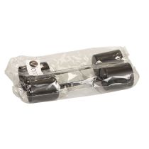 Product Candle holder for sticking, black, Ø3.2cm, 4 pieces