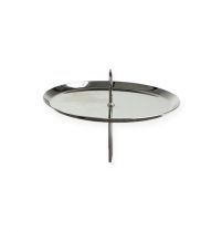 Product Candle holder silver Ø8cm 4 pcs