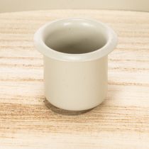 Product Round Wooden Candle Tray for Four Taper Candles - 30cm