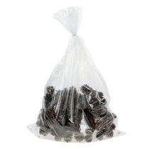 Product Pine cones waxed wired 100 pcs