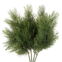 Product Artificial Pine Branch 40cm Green Set of 4 for Indoor Winter Decorations