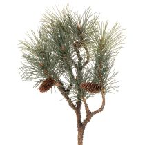 Product Artificial Pine Branch with Cones 93cm – Green