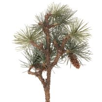 Product Artificial Pine Branch with Cones 93cm – Green