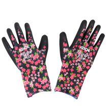 Product Kixx Garden Gloves Strawberry Motif White Red Size 8 Kixx Garden Gloves Flowers Black Size 8