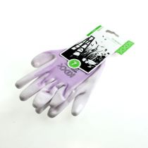 Product Kixx garden gloves size 7 white, lilac