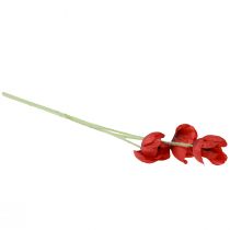 Product Artificial flowers poppy red 50cm