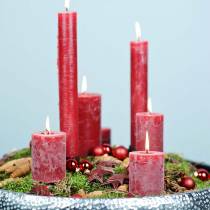 Product Coconut Star Red 5cm 50 pcs Christmas Decoration Decorative Stars