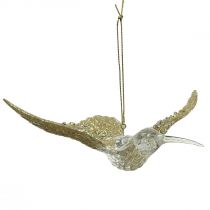 Product Christmas tree ornaments bird hummingbird pendant 11.5/14cm set of 2