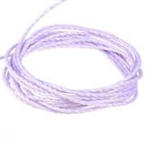 Product Cord with Glitter Purple Decorative Cord Iridescent 15mm 50m