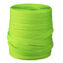 Product Green cotton curling ribbon, sustainable, 10mm, 100m gift ribbon