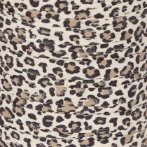 Product Leopard Print Curling Ribbon Cotton 10mm x 100m for Decorative Use