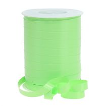 Ruffled Ribbon Lime Green 10mm 250m
