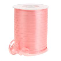 Product Ruffle ribbon striped ribbon salmon 4.8mm 500m