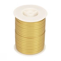 Product Curling ribbon gift ribbon gold with gold stripes 10mm 250m