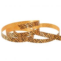 Product Decorative Ribbon Brown Orange Curling Ribbon Safari 10mm 100m