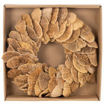 Product Natural Baumschwamm Wreath for Wall or Door Decoration, 37cm