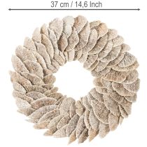 Product Natural Baumschwamm Wreath with Fiber Base 37cm