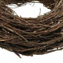 Wreath Vine Ø45cm Brown Natural wreath to decorate