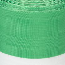 Product Green and white moiré wreath ribbon, 100mm x 25m - national ribbon, taffeta binding, bow ribbon, decorative ribbon