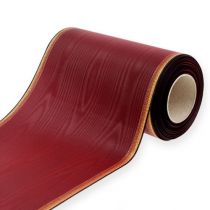 Product Wreath ribbon Moiré 175mm, Bordeaux