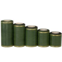 Product Dark green moiré wreath ribbon