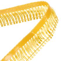 Product Wreath ribbon tassels fringe golden self-adhesive fringe 40mm 25m