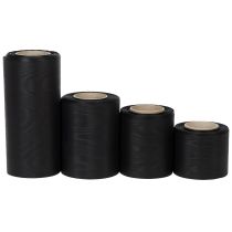 Product Black wreath ribbon, various widths, 25m