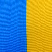 Product Wreath ribbons Moiré blue-yellow 150 mm