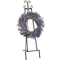 Product Decorative wreath holder with stable base, perfect as a versatile accessory, 118cm