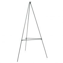 Wreath stand painted dark green 65.5cm