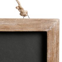 Product Chalkboard for hanging vintage wooden board natural 40×30cm