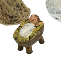 Product Nativity figures mix 4cm -11cm 8pcs