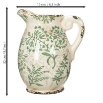 Product Country-style jug, ideal for home decoration, 22cm