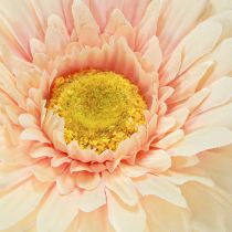 Product Artificial Flowers Gerbera Apricot 47cm