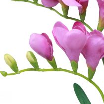 Product Artificial garden flowers freesia purple 58cm